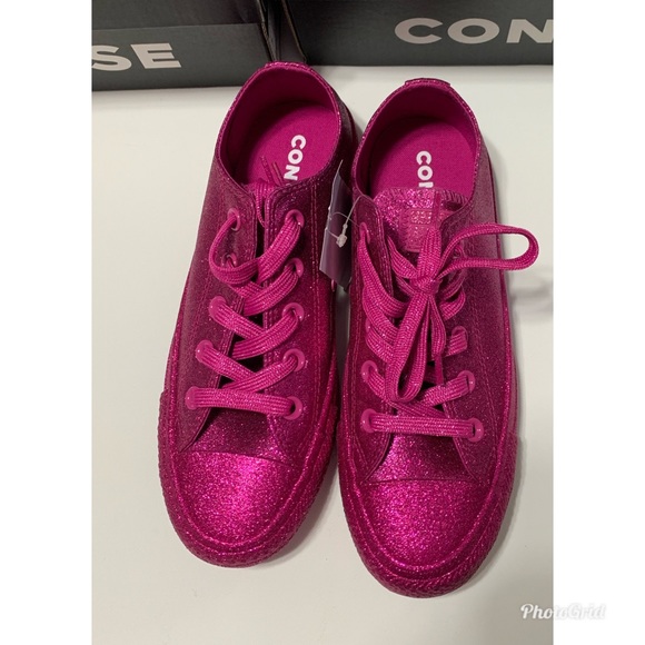 Converse Shoes - Converse Chuck Taylor All Star Lo Glitter Sneaker